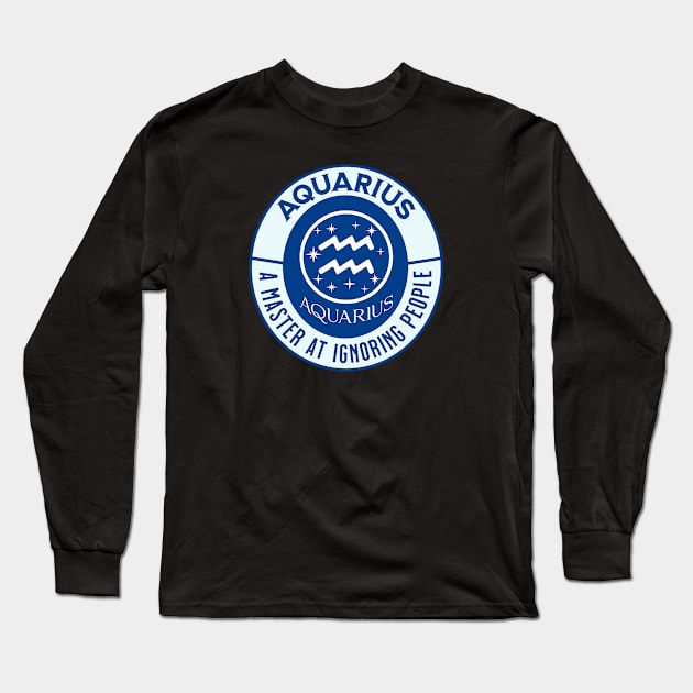 AQUARIUS Long Sleeve T-Shirt by The Favorita